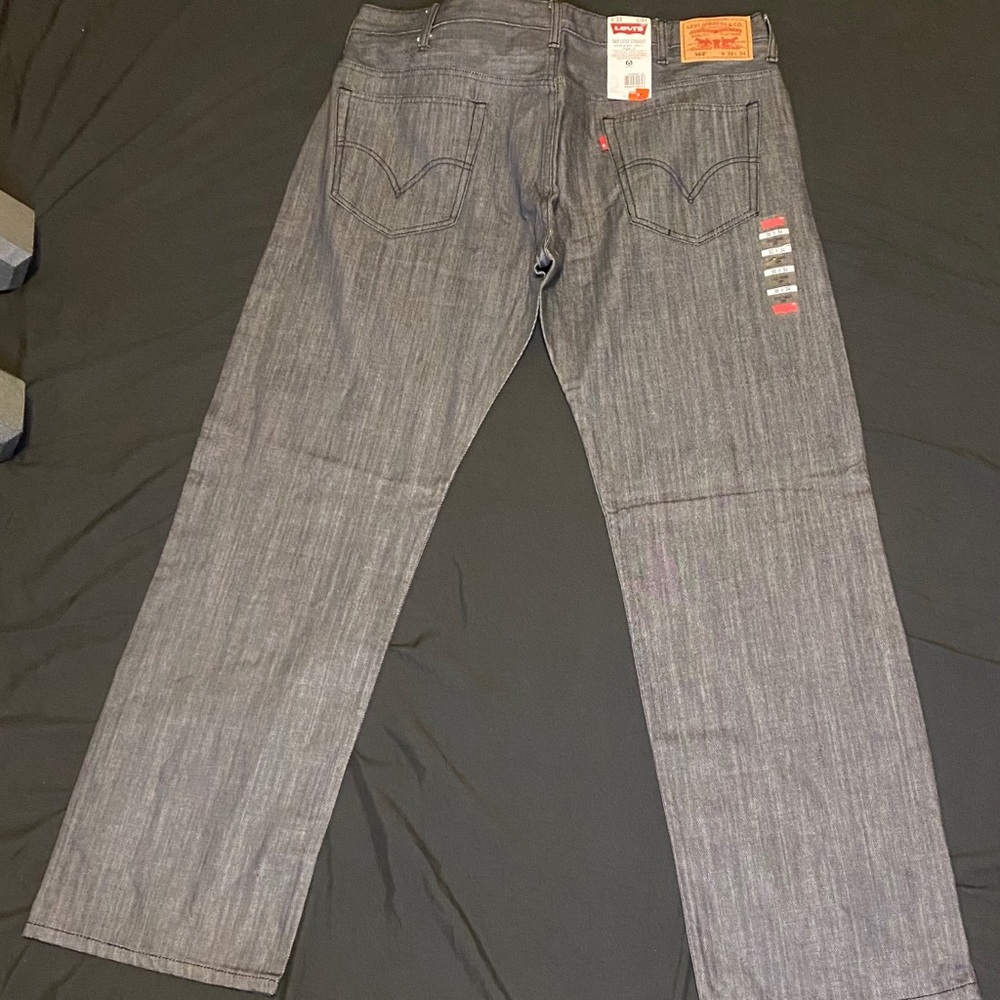 Levi Rigid Gray Jeans